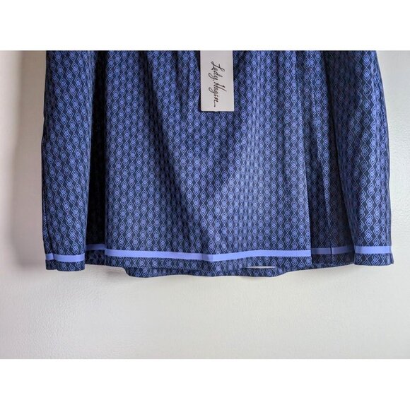 Lady Hagen Side Pleat Skort Women's Size XXL Argyle Golf Sports Walter NEW - Picture 2 of 9